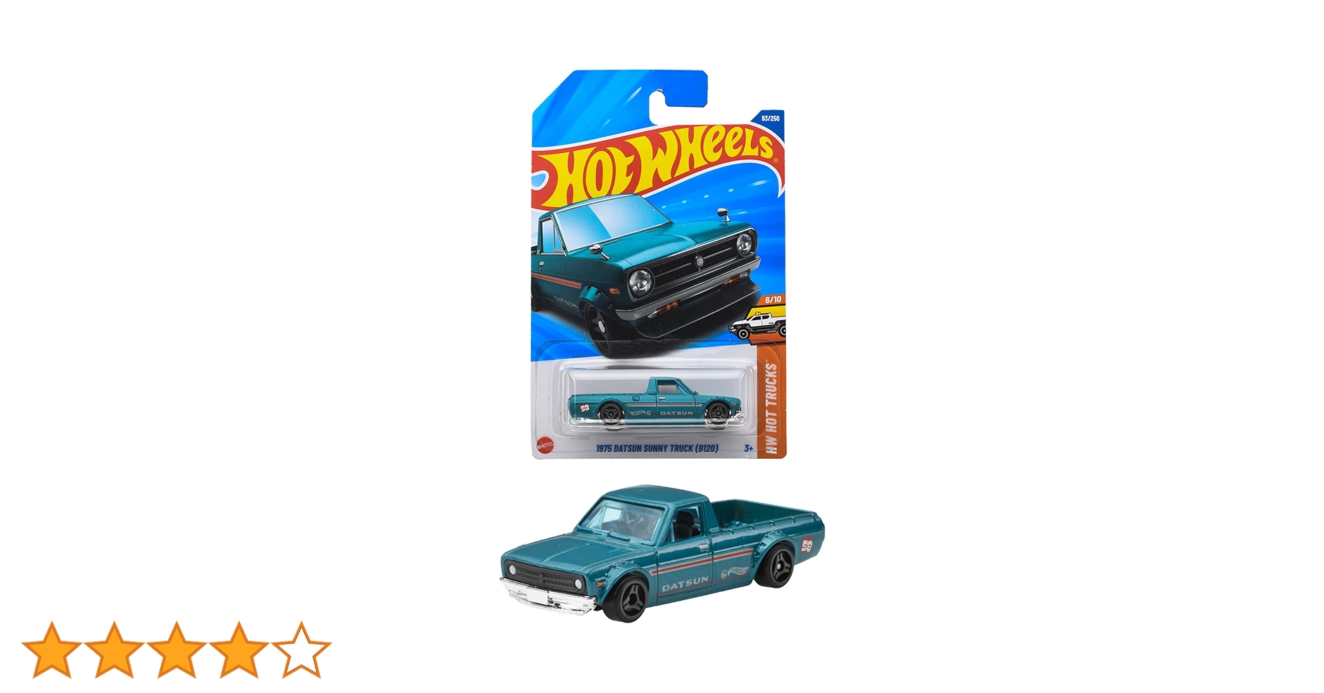 ホットウィール　日産　ダットサン サニートラック　Sunny truck Amazon.co.jp: ホットウィール(Hot Wheels) ベーシックカー 1975